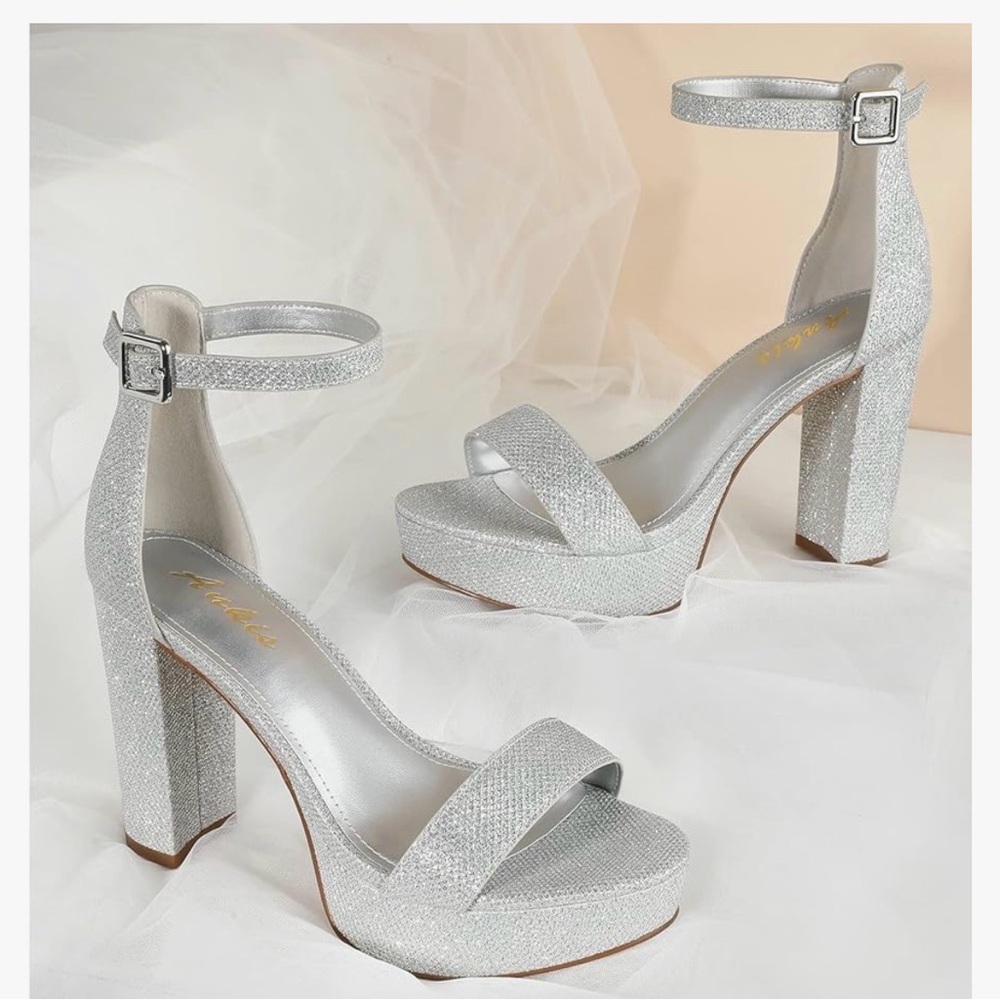 Chunky Platform Heels - image 6